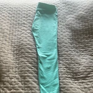 Alo turquoise full length leggings